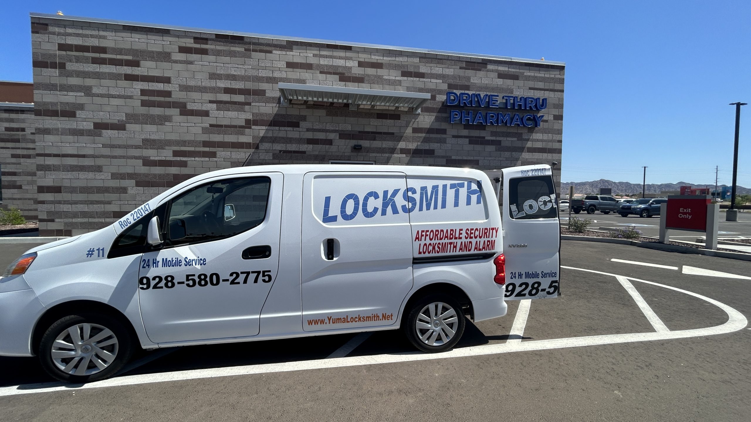 Yuma Locksmith Service Van
